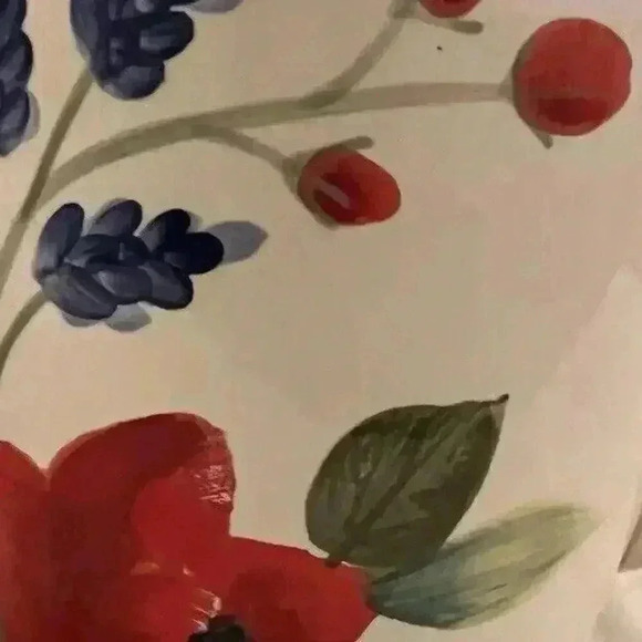 Pfaltzgraff Scarlett Coffee Mug  Poppies And‎ Lavendar - Picture 6 of 9